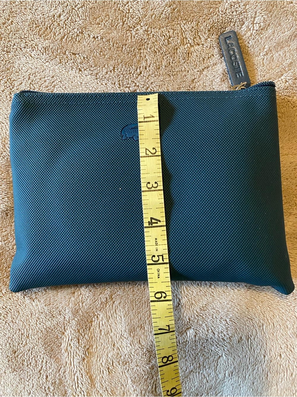 Lacoste Dark Teal Toiletry Pouch